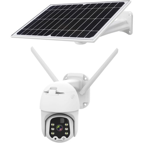  WIFI baterija. bežična rotirajuća solarna 2MP full HD kamera za video nadzor Slike