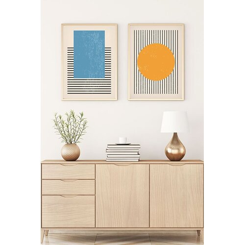 Wallity Uokvirena slika Huhu1, 35x50 cm, 2 dijela Cijene