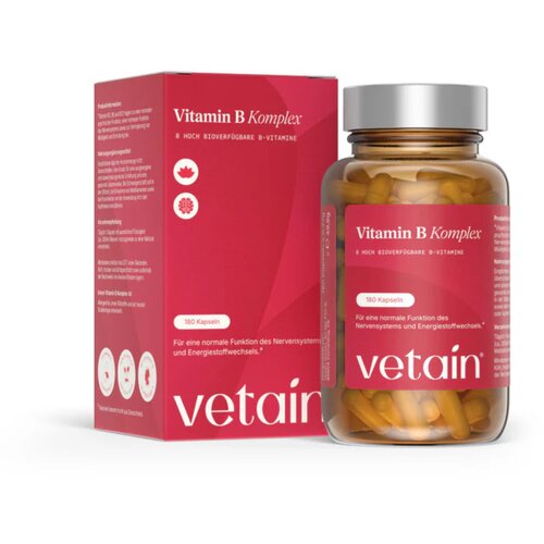 Vetain Vitamin B kompleks - 180 kaps. Slike