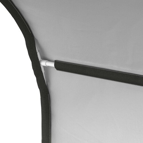  Tunis za krevet 2 pcs Bijela 211 x 67.5 x 2 cm Poliester Slike