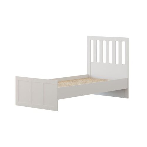 Hanah home Rb-168-04-003 Matte White Single Bedstead Slike