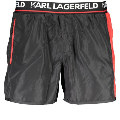 KARL LAGERFELD BEACHWEAR SWIMSUIT BLACK MEN'S BOTTOM Cene