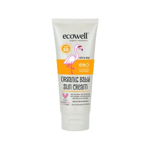 Ecowell org.krema za sunčanje - bebe spf 50 ,110gr ( A073990 ) Cene
