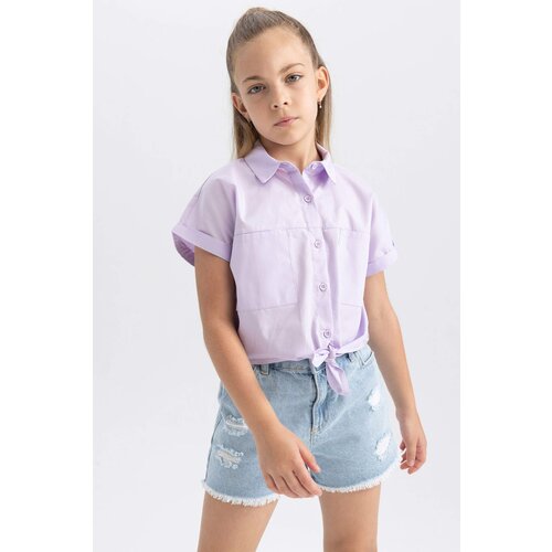 Defacto Crop Short Sleeve Shirt Slike