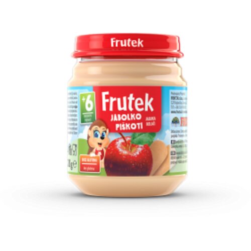 Frutek kašica keks i jabuka 190gr 6M+ Cene