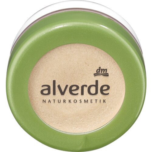 Alverde Naturkosmetik senka za oči i highlighter 2u1 – 40 gold, 5 ml Cene