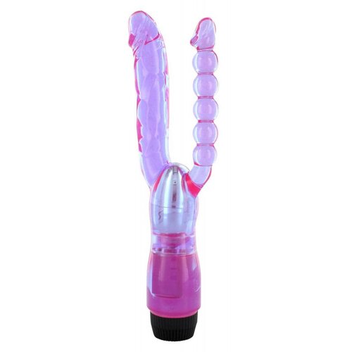 Seven Xcel - vibrator za duplu stimulaciju 50101-30 25160 TRANSPARENT Cene