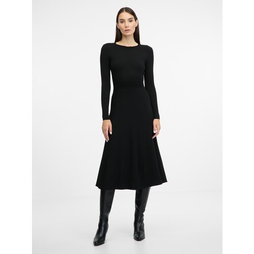 Orsay Black women's midi dress - Women's Cene