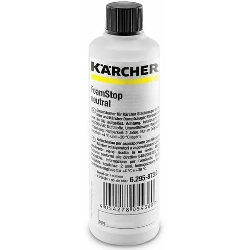 Karcher sredstvo proti penjenju za sesalnik prahu z vodnim filtrom in parnim sesalnikom foamstop neutral 6.295-873.0