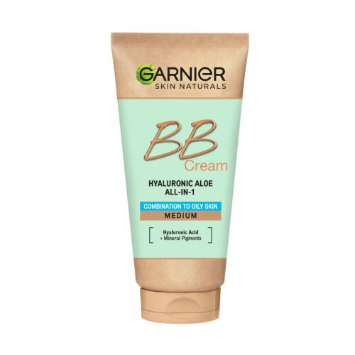 Garnier Skin Naturals BB krema za mastno kožo - BB Oil Free Cream - Medium Cene