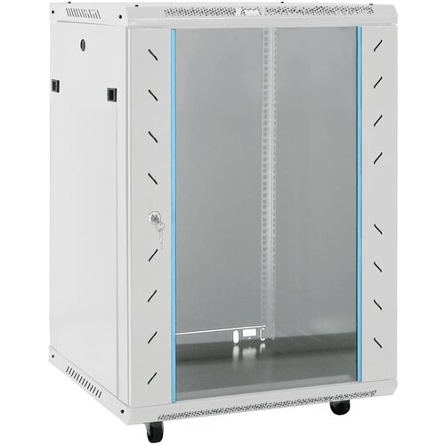 vidaXL Omrežna omarica 15U z nogami 19" IP20 60x45x86 cm Cene