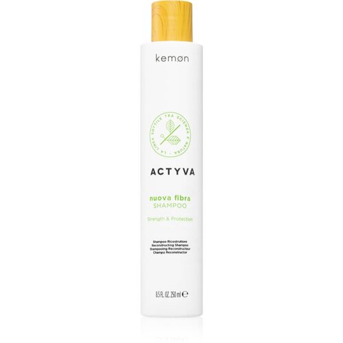 Kemon Actyva Nuova Fibra &amp;scaron;ampon za po&amp;scaron;kodovane lase 250 ml Slike
