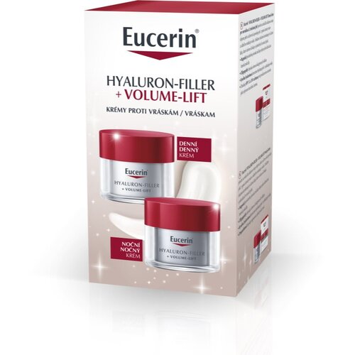 EUCERIN® Hyaluron-Filler + Volume-Lift ugodno pakiranje za pomladitev kože Cene