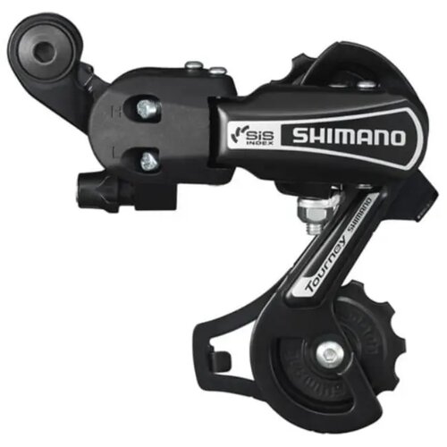  Mjenjač Zadnji Shimano Tourney , Rd-Ty21-B, Ss 6 Brzina, Direct Attachment Type, Crn, Ind.Pack Slike