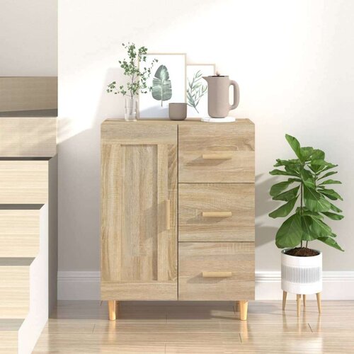  Komoda boja hrasta sonome 69 5x34x90 cm od konstruiranog drva Cene