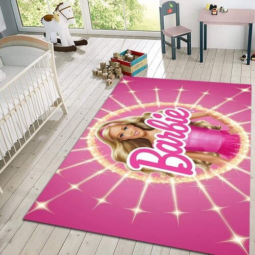  Dečiji tepih sa gumenom podlogom 120x180cm- Barbie, TG-182 Cene