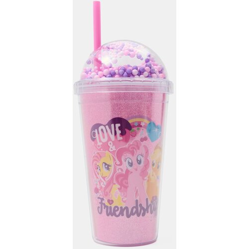 Sinsay &amp;Scaron;alica s poklopcem, kuglicama i slamkom My Little Pony Slike