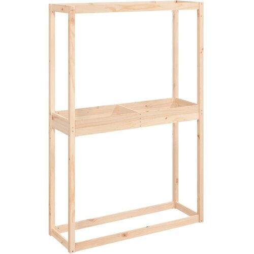  Stalak za gume 120 x 40 x 180 cm od masivne borovine Slike