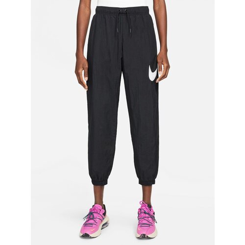 Nike Spodnji deli trenirke Medium-Rise Pants Črna Slike