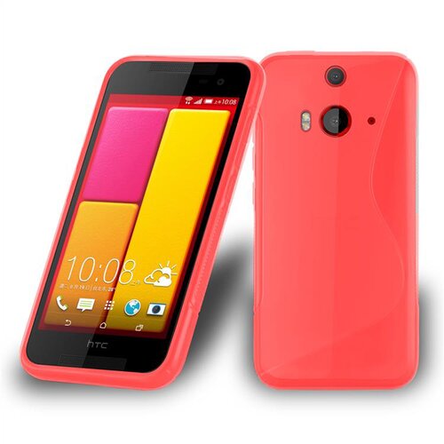  case, združljiv s htc v candy apple red - zaščitni pokrov iz fleksibilnega silikona tpu, (20584900) Cene