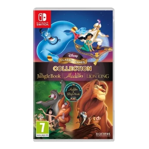 Nintendo Disney Classic Games Collection: The Jungle Book, Aladdin, The Lion King /Switch