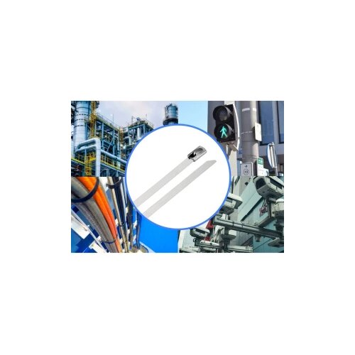 TRU COMPONENTS TC-12647560 Čelične kabelske vezice 290 mm 4.6 mm AISI 304 100 St. Cijene