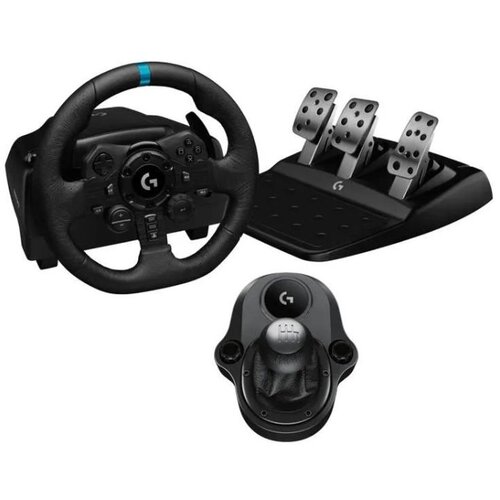Logitech G923 Trueforce Racing Wheel + Shifter Cene