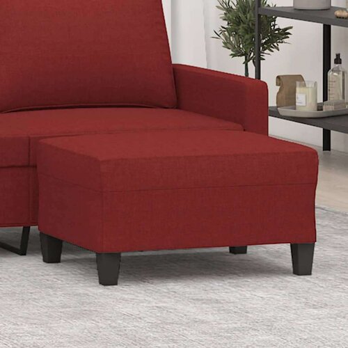  Tabure crvena boja vina 70 x 55 x 41 cm od tkanine Cijene