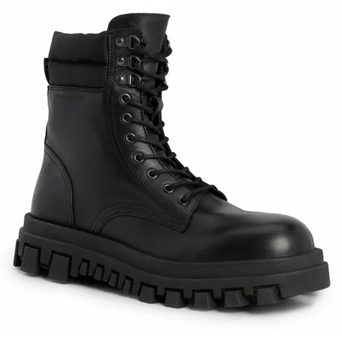 Tommy Jeans Pohodni čevlji Tjm Elevated Outsole Boot EM0EM01251 Črna