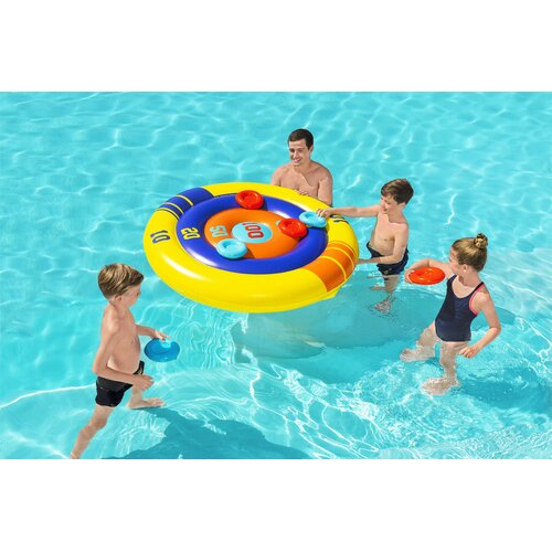  Inflatable Pool Game Arcade Shield, Frisbee 140 cm Bestway 52566 Slike