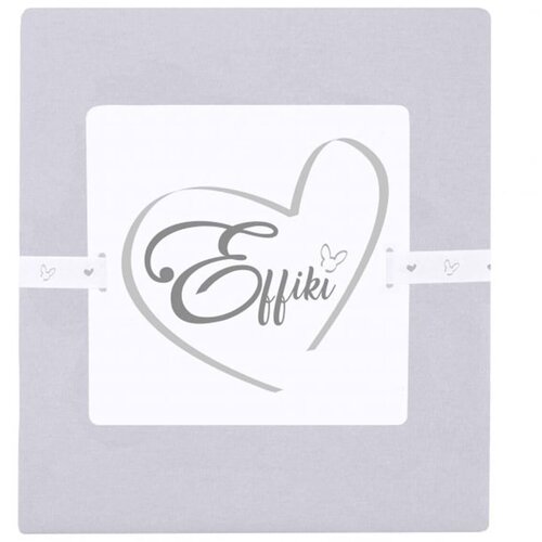 Effiki rjuha za otro&amp;scaron;ko posteljico grey 60x120 Slike