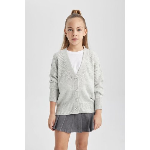 Defacto Girl's V-Neck Cardigan Cene