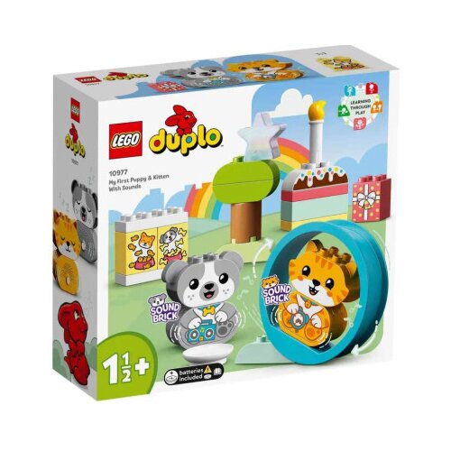 Lego ® Duplo® moj prvi kužek in mucka z zvoki 10977 Cene