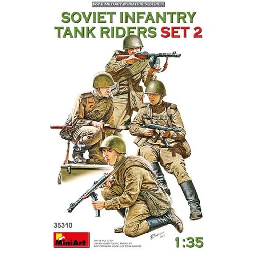 Miniart Sovjetski vojaki na taknu SET2, (21313266) Cene