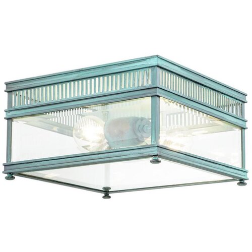 Elstead HOLBORN-F-VDG - Spoljna svetiljka HOLBORN 2xE27/60W/230V IP44 tirkizna Cene