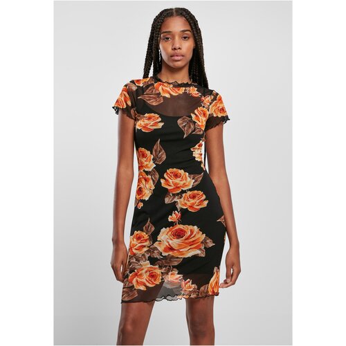 Urban Classics Women&amp;#039;s double-layered mesh mangor dress Slike