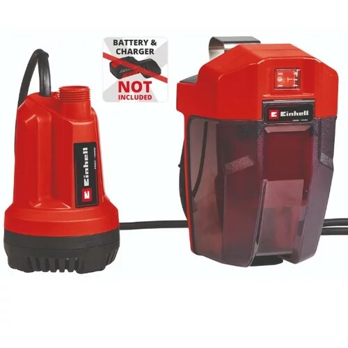 Einhell Expert akumulatorska potopna pumpa za čistu vodu Power X-Change GE-SP 18 LL Li-Solo Slike
