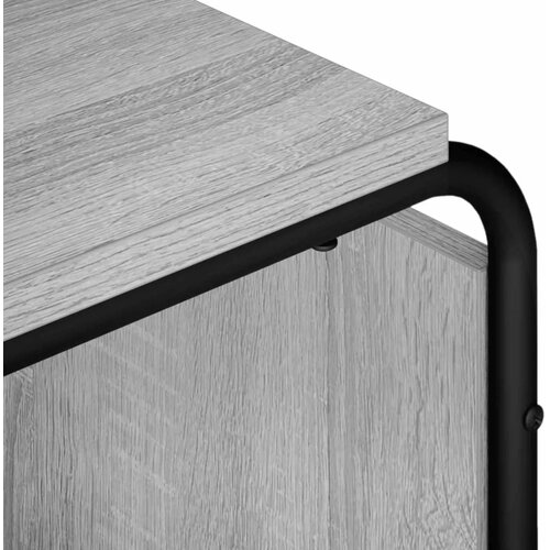  TV stalak 180 x 36 x 45 cm Siva Sonoma Konstruirano drvo - Siva Sonoma 180 x 36 x 45 cm Slike