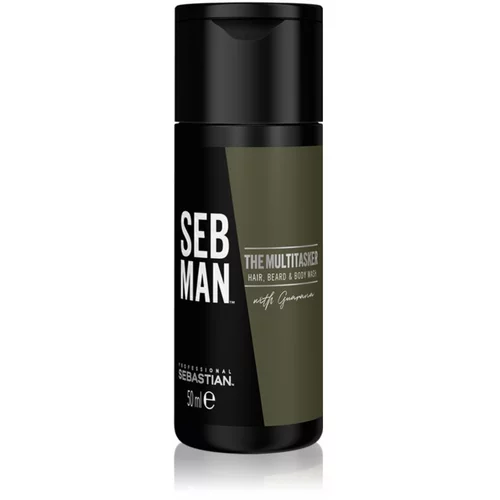 Sebastian Professional SEB MAN The Multi-tasker šampon za kosu, bradu i tijelo 50 ml
