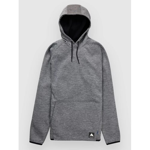 Burton Crown Wpf Po Pulover s kapuco true black heather Slike