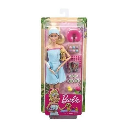 Barbie Mattel - Lutka blondinka s kužkom (GJG55), (21382412) Cene