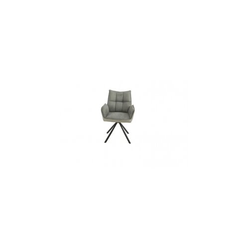  Trpezarijska stolica 1352 Tamno Siva-Svetlo Siva /Crne metalne noge Cene