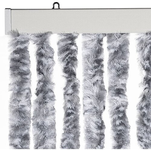  Zastor protiv muha bijelo-sivi 100 x 200 cm od &amp;scaron;enila Slike