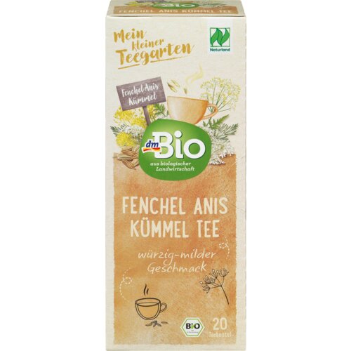 dmBio Čaj - komorač, anis i kim, 20 kesica 40 g Slike