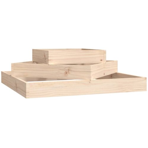 Maison Chic Cvetlični Lonec - Visoka greda 83x83x27 cm trdna borovina, (22057452) Cene