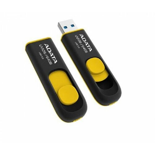 Adata USB 64GB AUV128-64G-RBY žuti usb memorija Slike