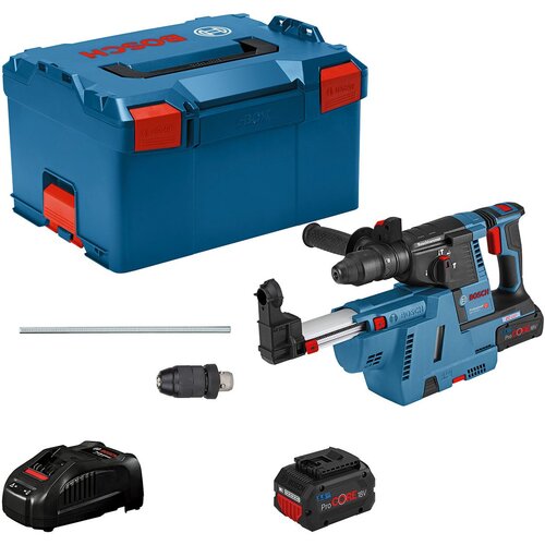 Bosch GBH 18V-26 F Akumulatorski elektro-pneumatski čekići za bu&scaron;enje + GDE 18V-16 adapter za usisavanje, 2 x 5,5 Ah ProCORE u L-Boxx koferu 061191000G Cene