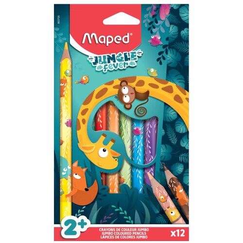 Maped barvice jungle fever 12/1 - karton Cene