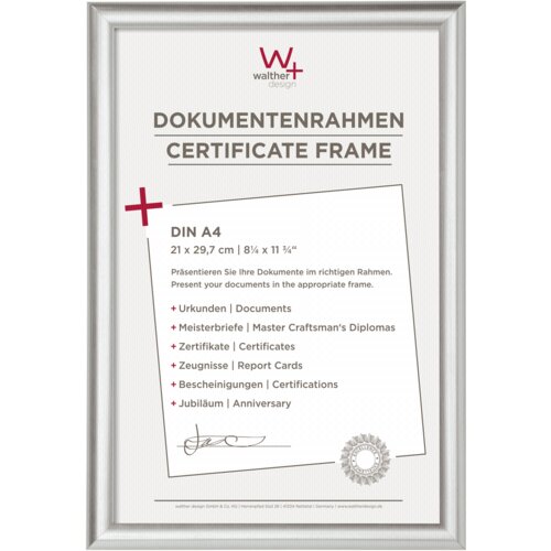 Walther trendstyle 21x29,7 resin silver din A4 KP130S Cijene