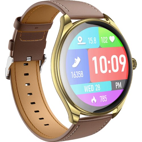 hoco. Hoco Pametni sat, 1.43" AMOLED, Bluetooth, IP67 - Y22 , Smeđi Cijene